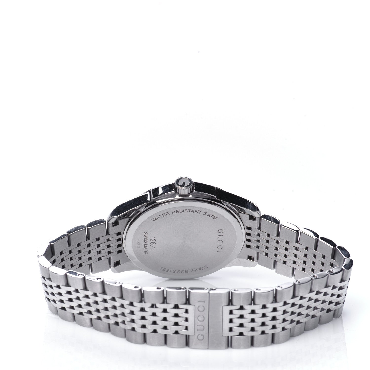 Gucci Stainless Steel 38mm G-Timeless Quartz Watch Pink 4 of 6