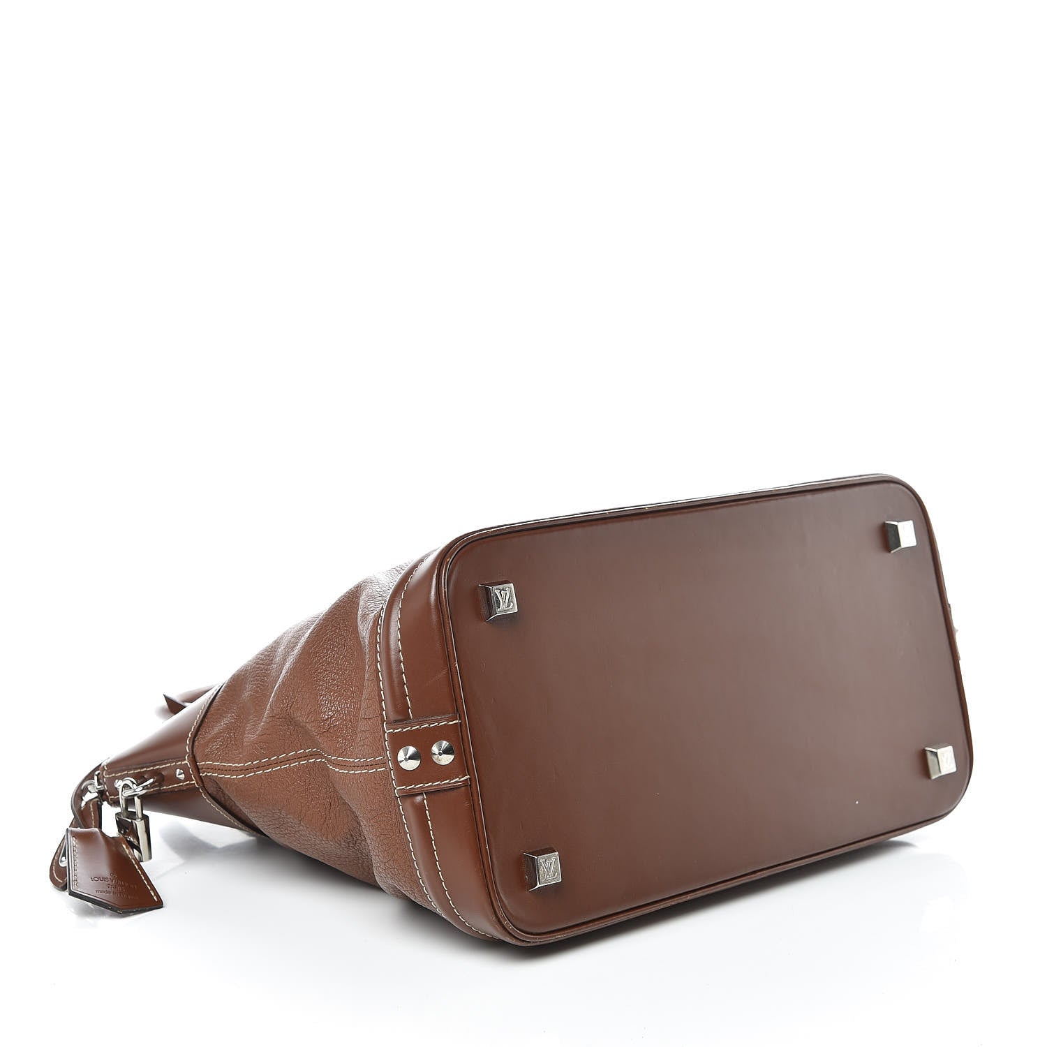 Louis Vuitton Suhali Lockit MM Sienne 4 of 12