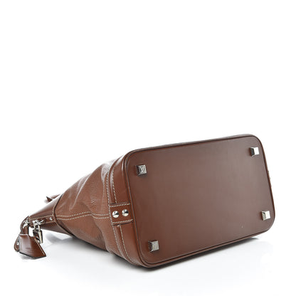 Louis Vuitton Suhali Lockit MM Sienne 4 of 12