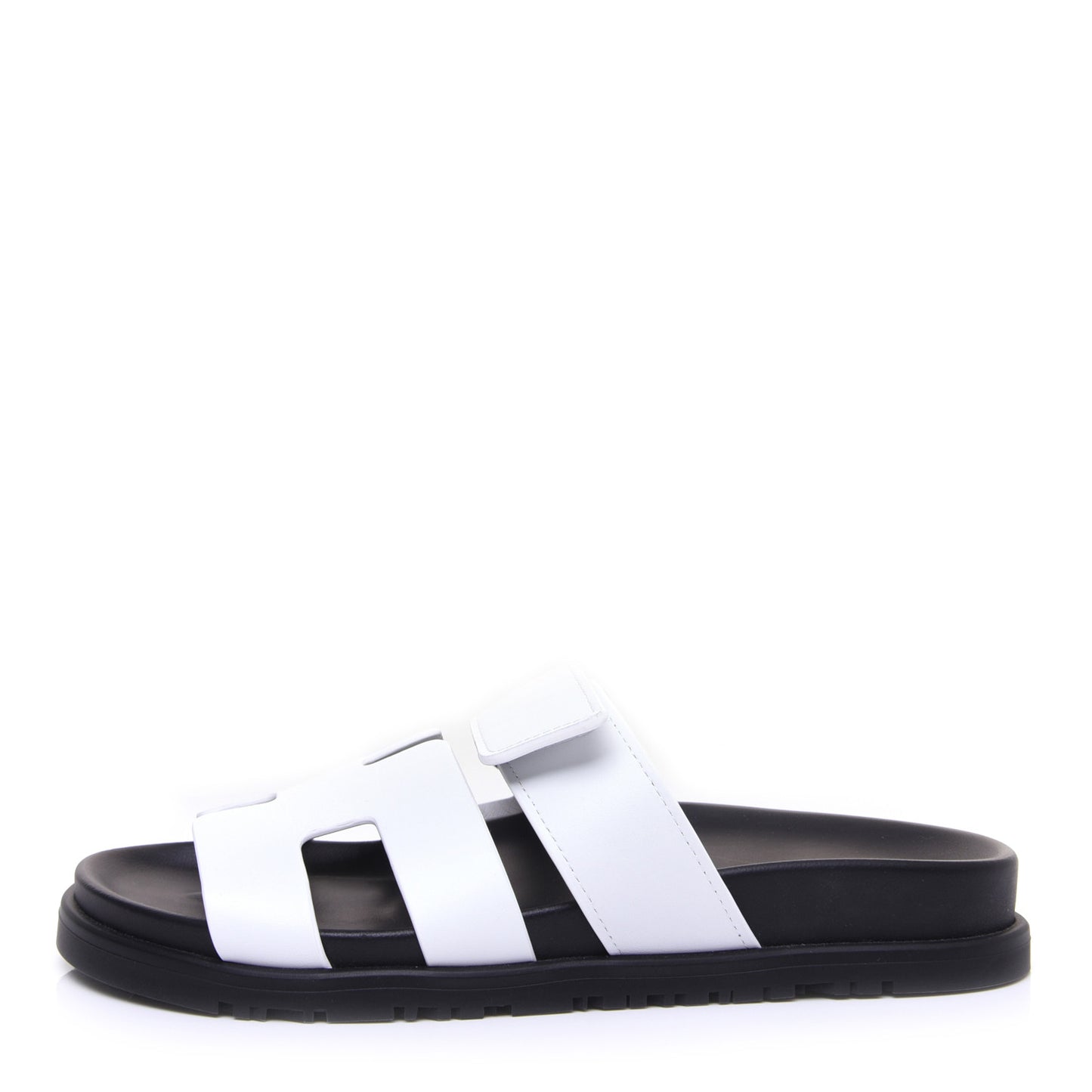 Calfskin Womens Chypre Sandals 36 White