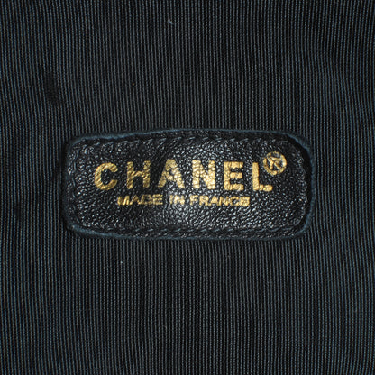 Chanel Suede Patchwork Hobo Charcoal Grey 5 of 9