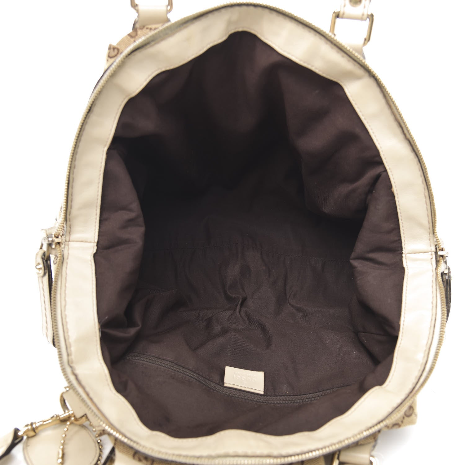 Gucci Monogram Medium Sukey Boston Off White 5 of 22