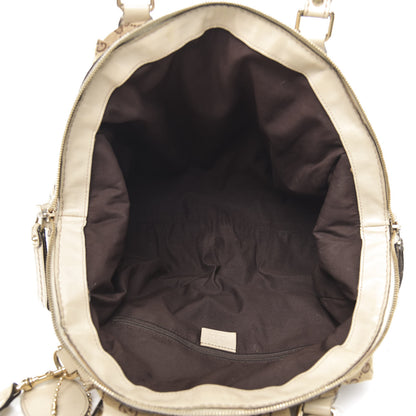 Gucci Monogram Medium Sukey Boston Off White 5 of 22