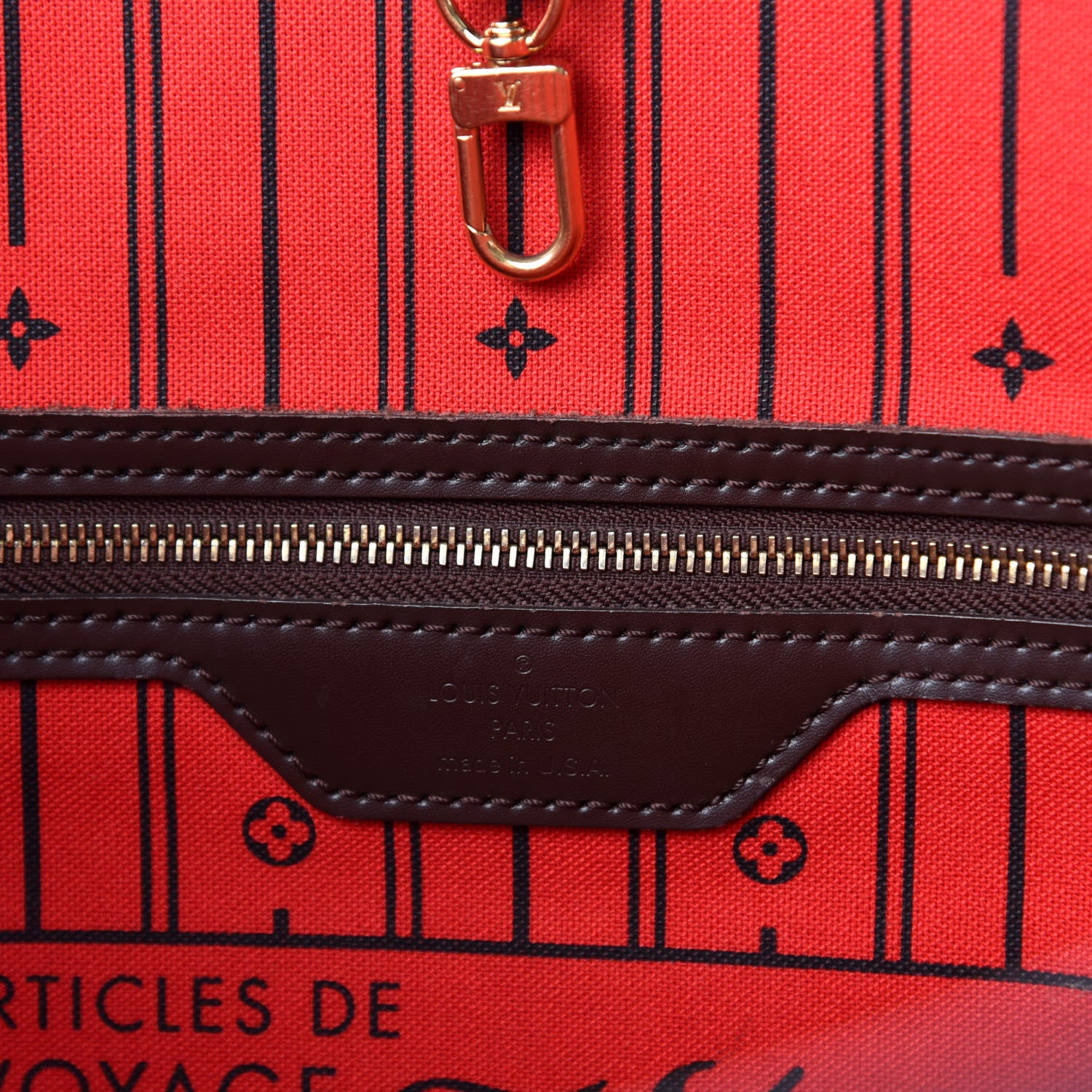 Louis Vuitton Damier Ebene Neverfull MM 13 of 16