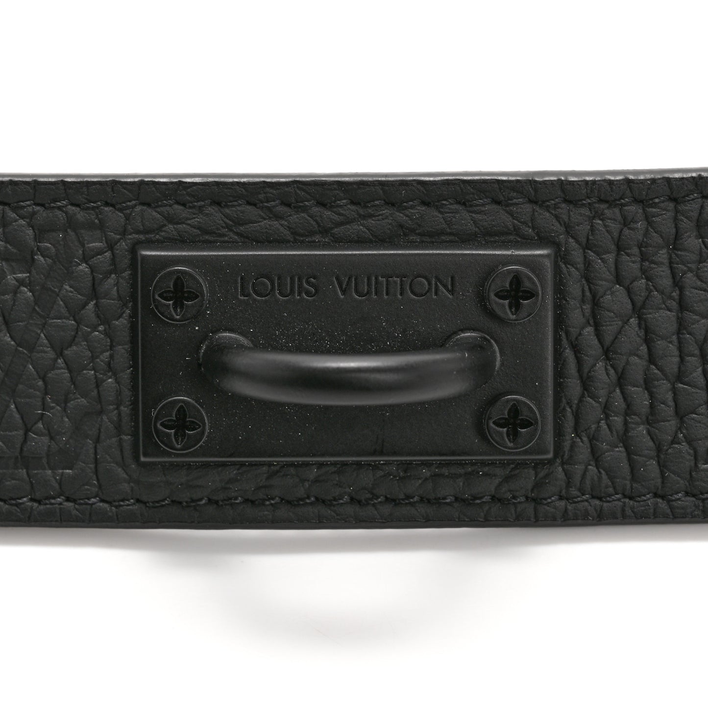Taurillon Monogram Signature 35 MM Chain Belt 110 44 Black