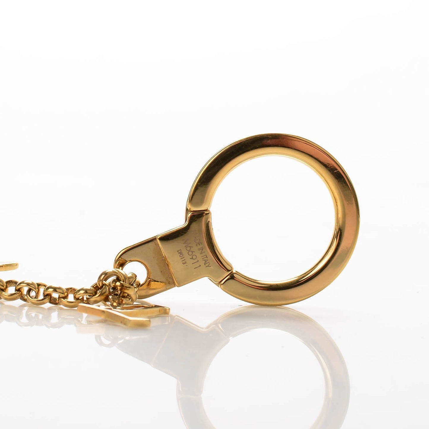 Bee Flower Chain Key Charm