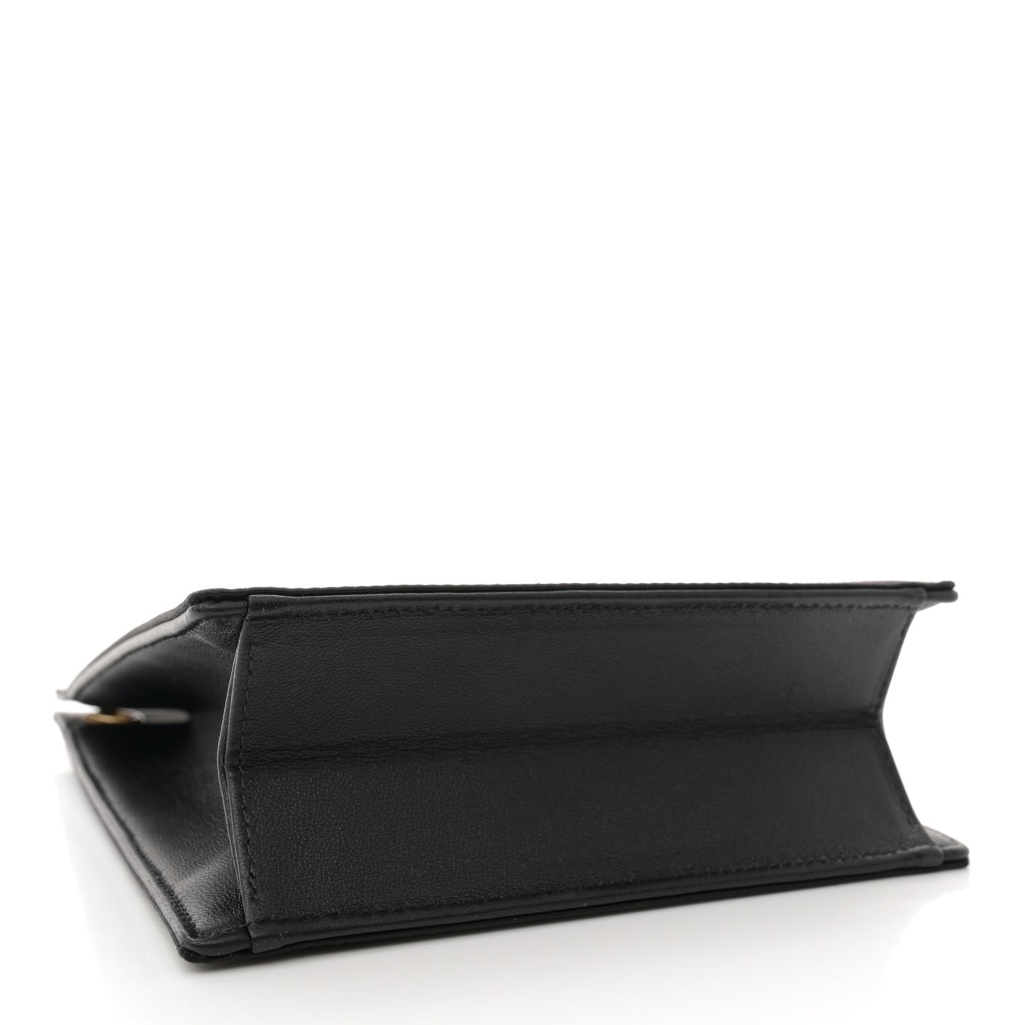 Satin Sequin No. 5 Shoulder Bag Black