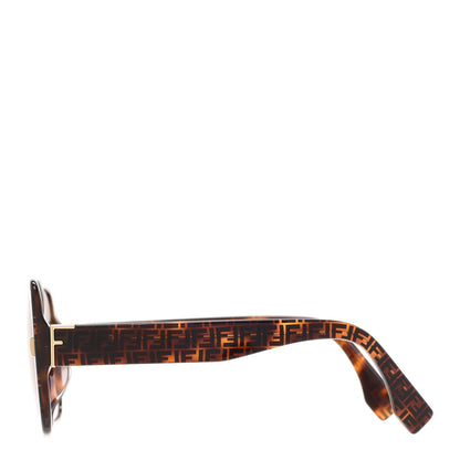 Fendi Acetate Fendi Bold Sunglasses FE40036U Havana Black 3 of 8