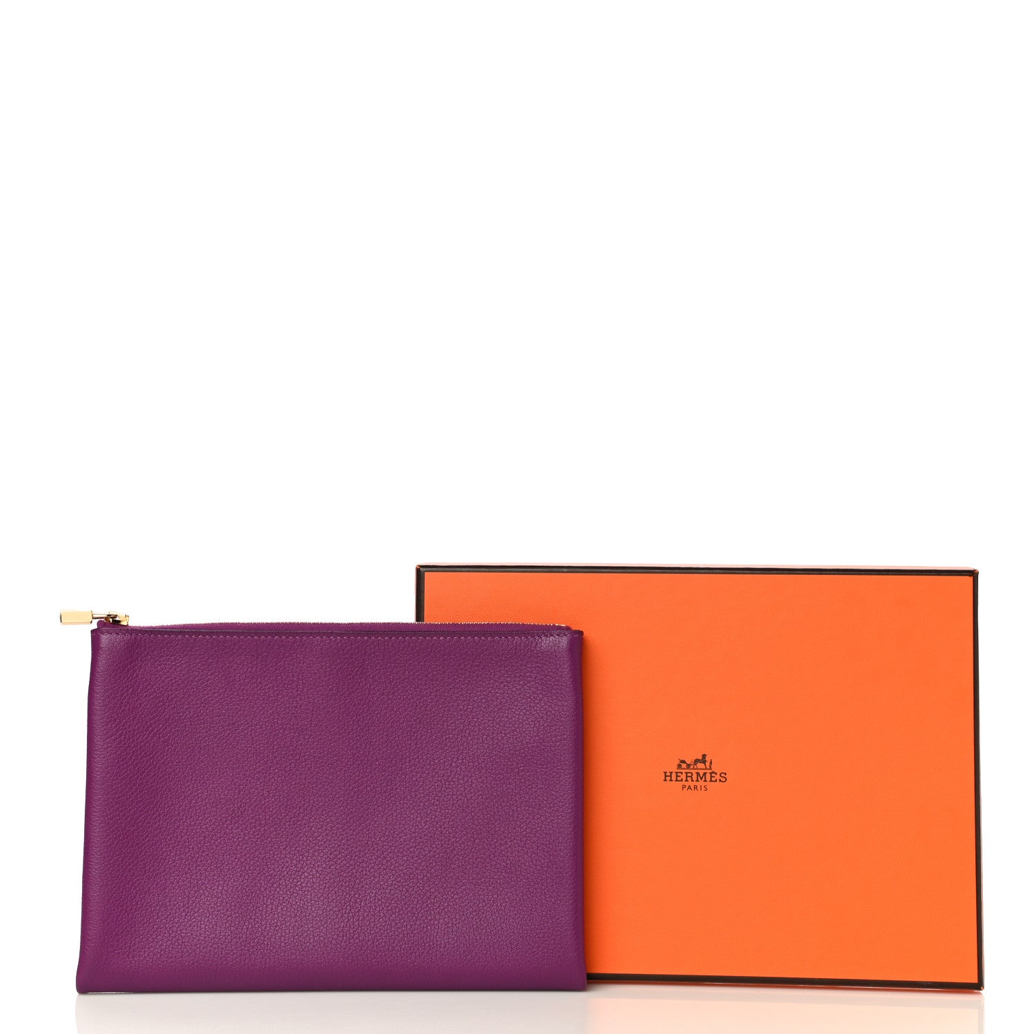 Hermes Evercolor Atout Pouch Anemone Deep Bleu 11 of 11