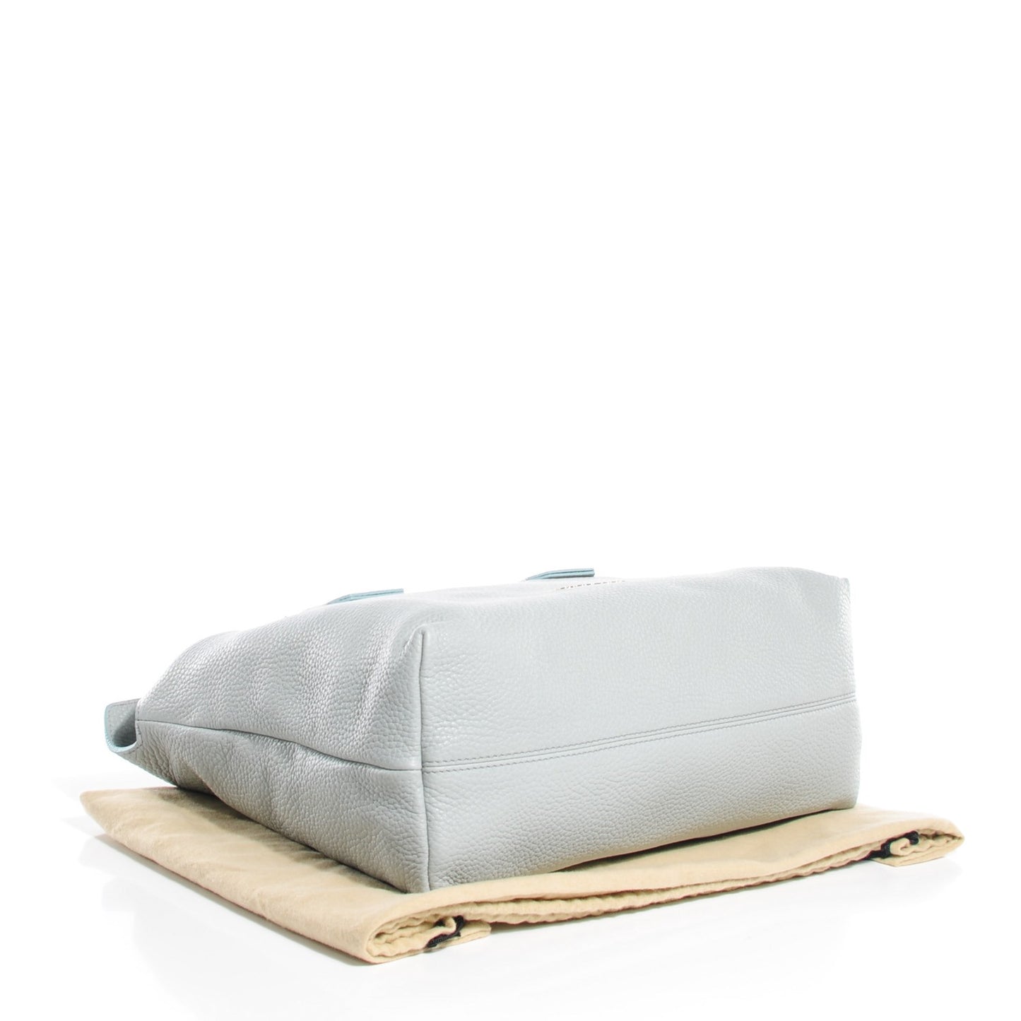 London Grainy Calfskin Medium Baynard Tote Sky Blue