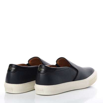 Louis Vuitton Epi Slip On Sneakers 10 Navy 4 of 9