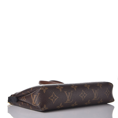 Louis Vuitton Monogram Pallas Clutch Black 5 of 8