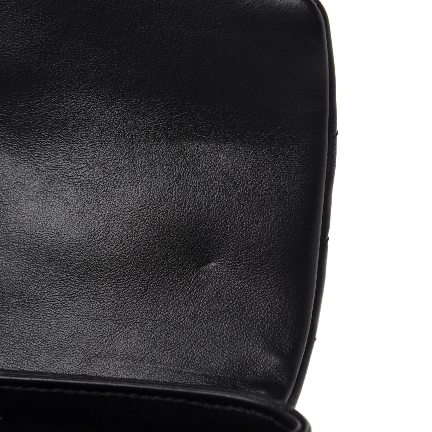 Calfskin Y Quilted Monogram Toy Loulou Crossbody Bag Black