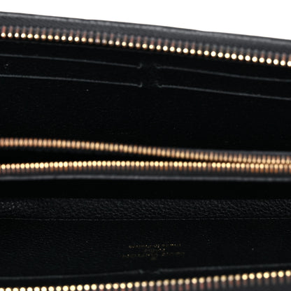 Louis Vuitton Empreinte Clemence Wallet Black 5 of 16