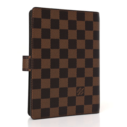 Louis Vuitton Damier Ebene Medium Ring Agenda Cover 3 of 8
