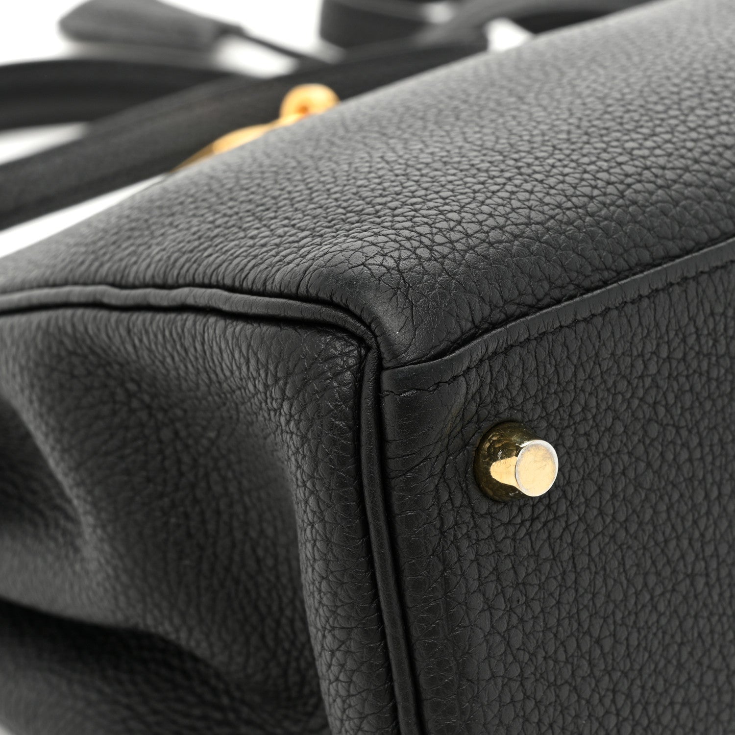 Hermes Togo Kelly Retourne 28 Black 16 of 19