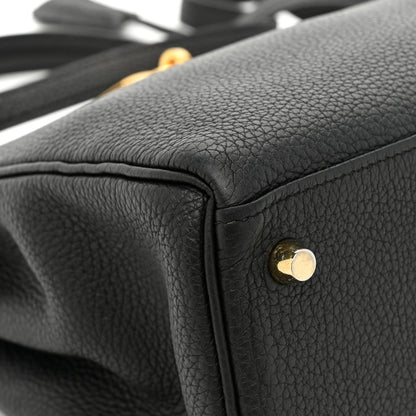 Hermes Togo Kelly Retourne 28 Black 16 of 19