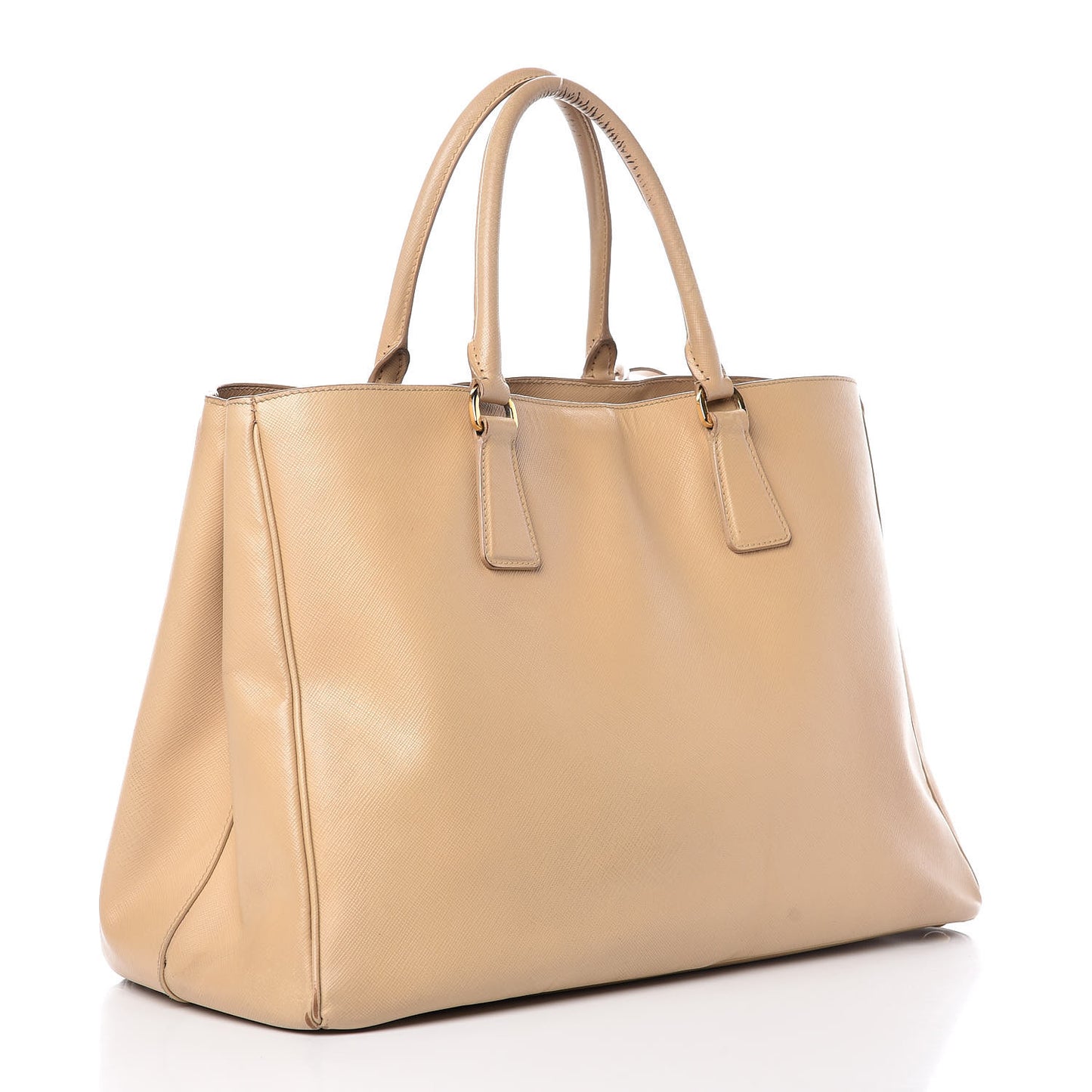 Saffiano Lux Large Tote Sabbia