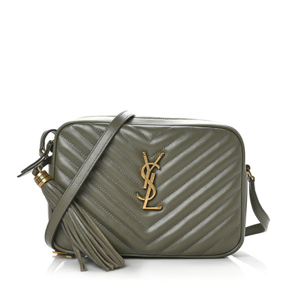 Saint Laurent Calfskin Matelasse Monogram Lou Camera Bag Seaweed 1 of 6