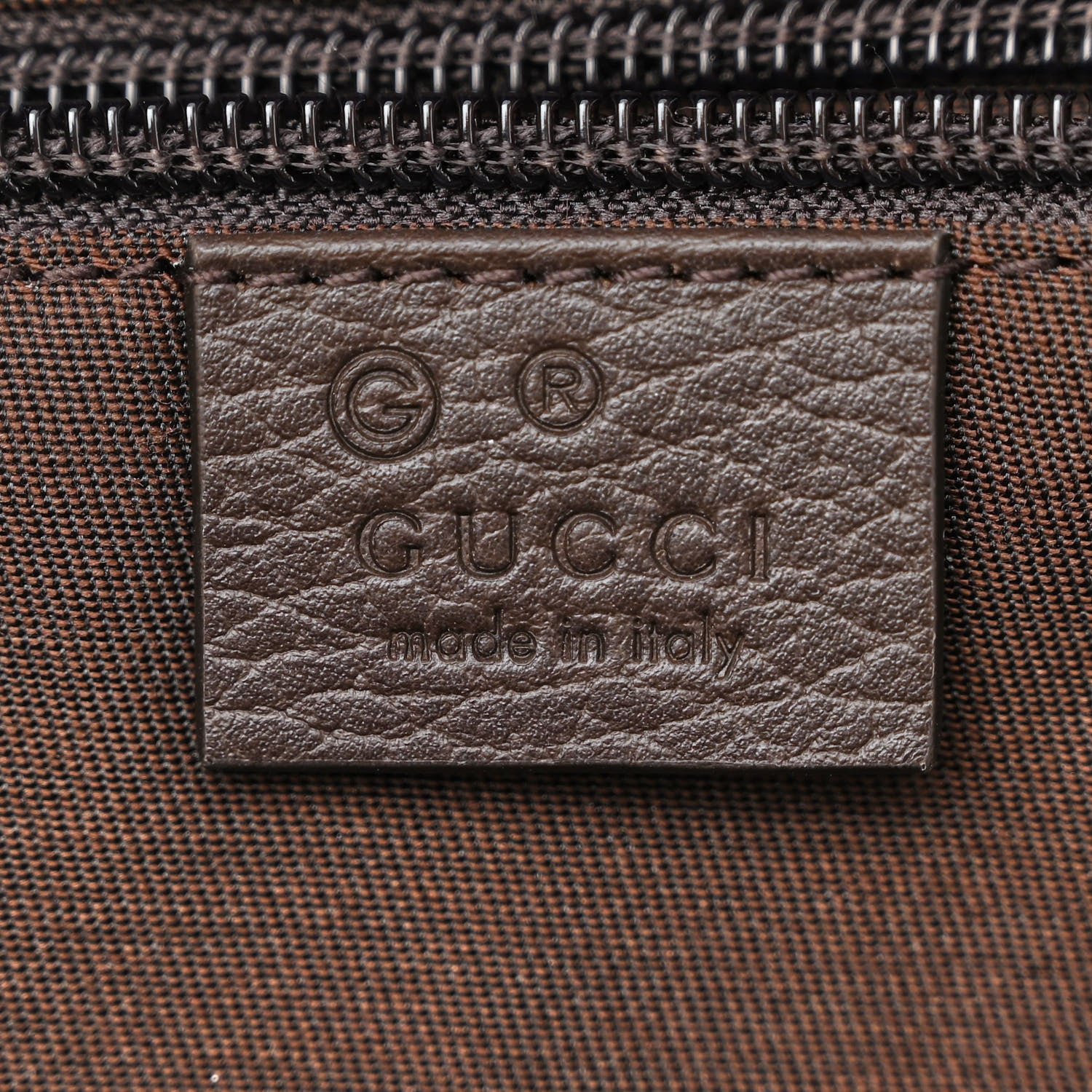 Gucci Monogram Travel Backpack Dark Brown 6 of 10