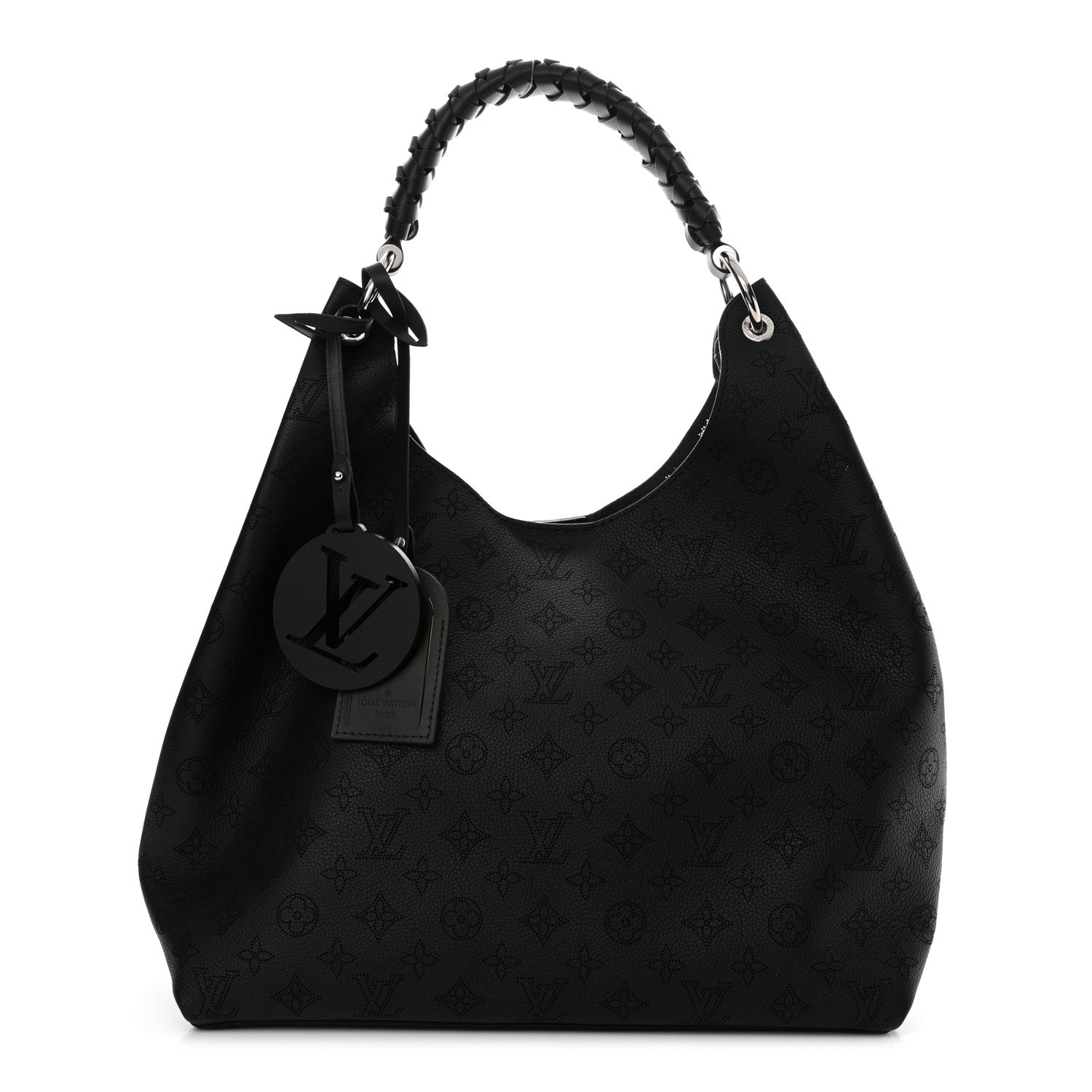 Louis Vuitton Mahina Carmel Hobo Black 1 of 11