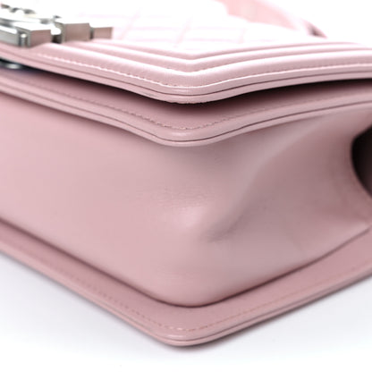 Chanel Calfskin Quilted Small Boy Flap Light Pink 10 of 11