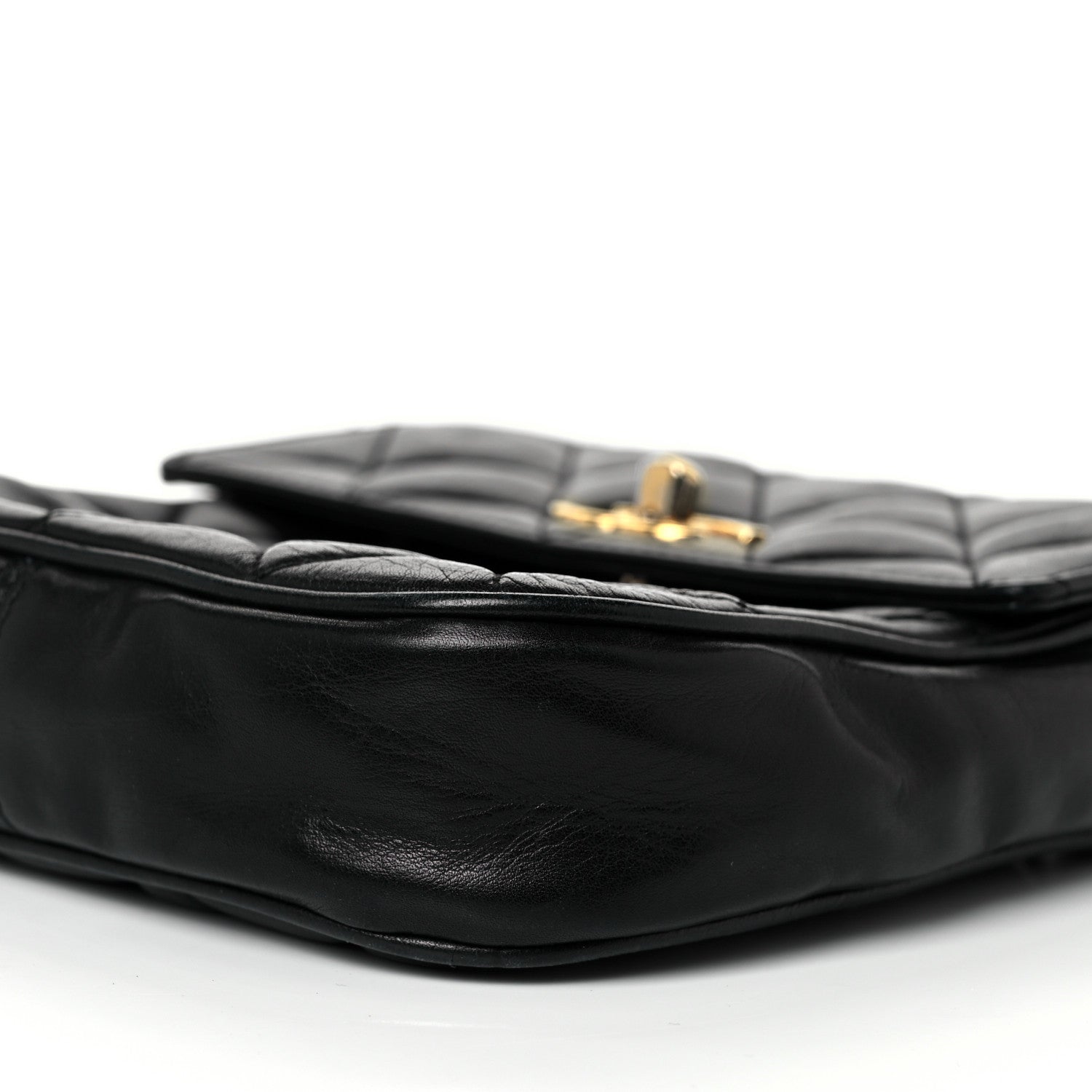 Chanel Lambskin Quilted Extra Mini Flap Black 10 of 12