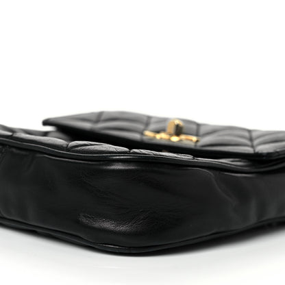 Chanel Lambskin Quilted Extra Mini Flap Black 10 of 12