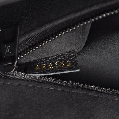 Louis Vuitton Soft Calfskin Lockme Tote MM Black 7 of 12