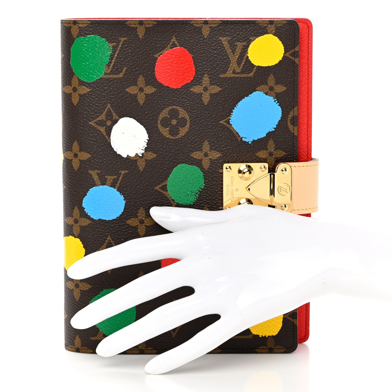 Louis Vuitton LV x YK Painted Dots Paul Notebook Cover 2 of 7