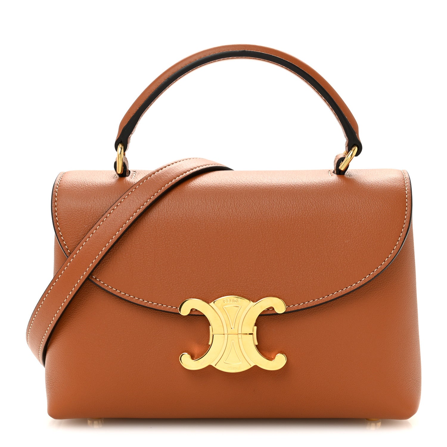 Celine Supple Grained Calfskin Teen Nino Tan 1 of 10