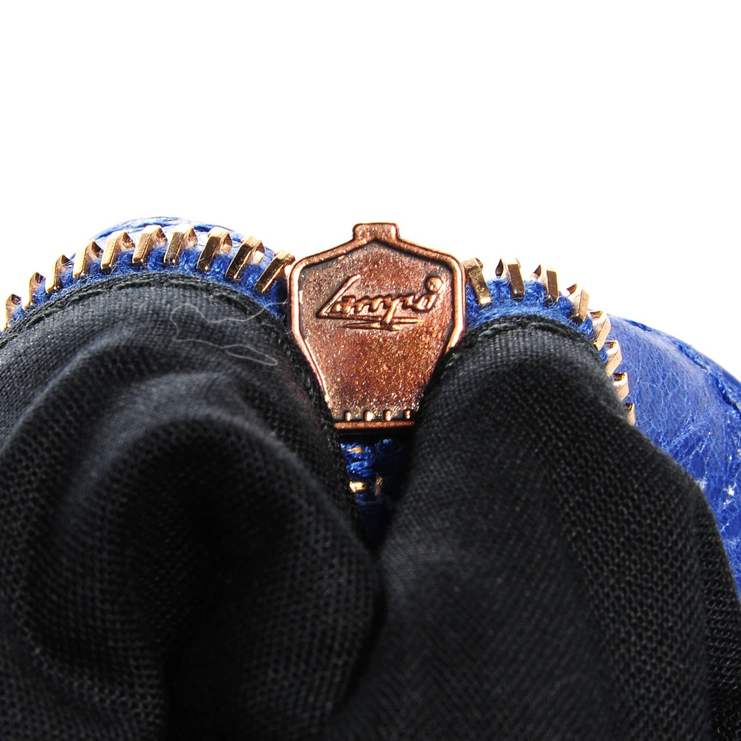 Agneau Giant 12 Rose Gold Hardware Premier Clutch Bleuette