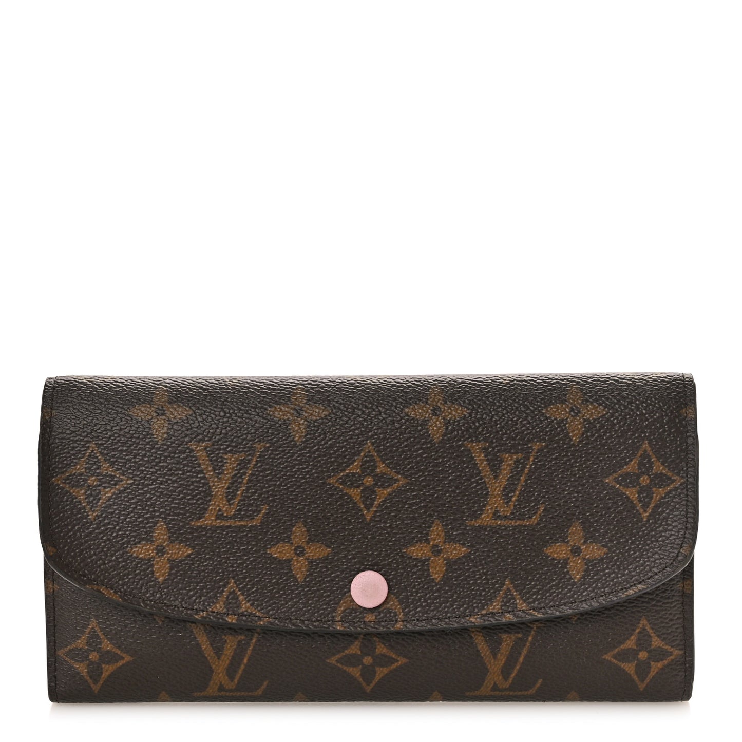 Monogram Emilie Wallet Rose Ballerine