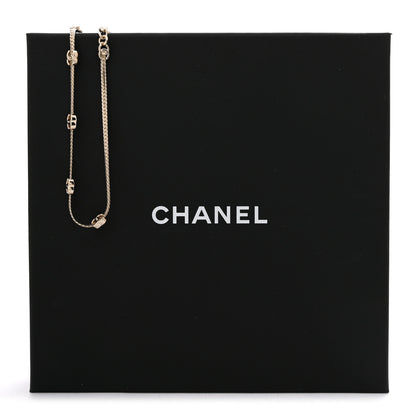 Chanel Metal CC Short Chain Necklace Gold 7 of 7
