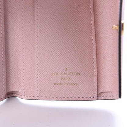 Louis Vuitton Monogram Zoe Wallet Rose Ballerine 8 of 10