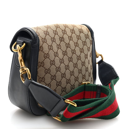Gucci Monogram Ruinart Calfskin Medium Lady Web Shoulder Bag Beige Ebony Black 3 of 12