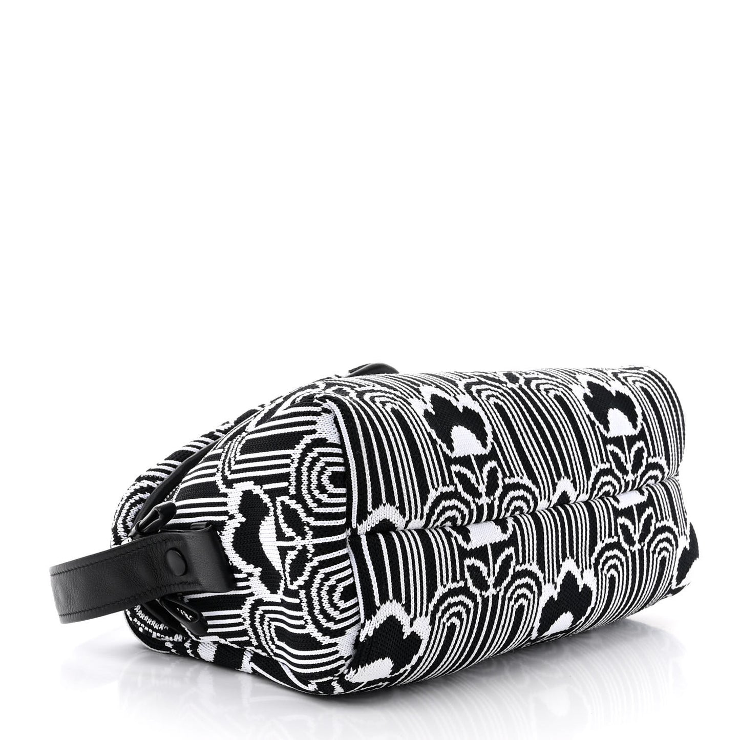 Maglia Jacquard Signaux Bag Black White