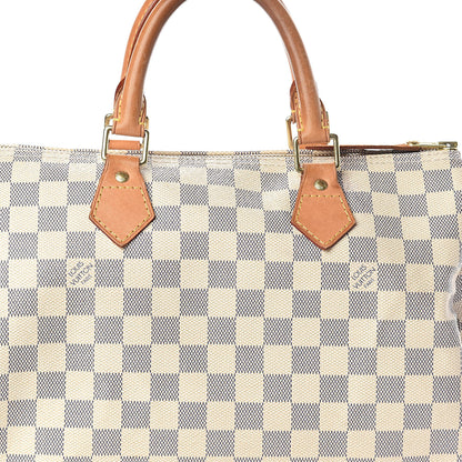 Louis Vuitton Damier Azur Speedy 30 8 of 11