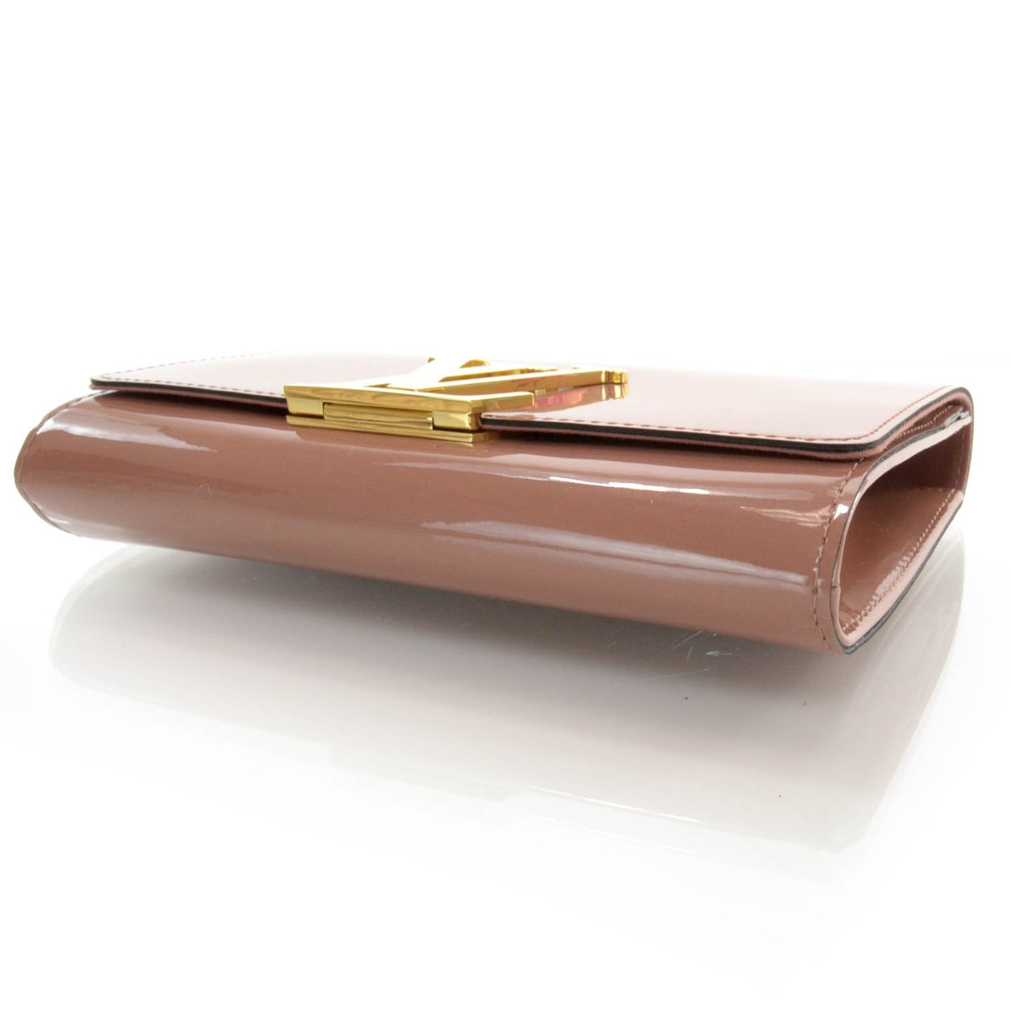 Patent Louise New Sobe Clutch Rose Velours