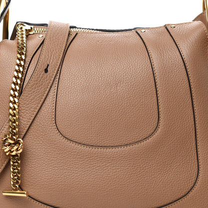 Chloe Grained Calfskin Small Hayley Hobo Nut 12 of 12