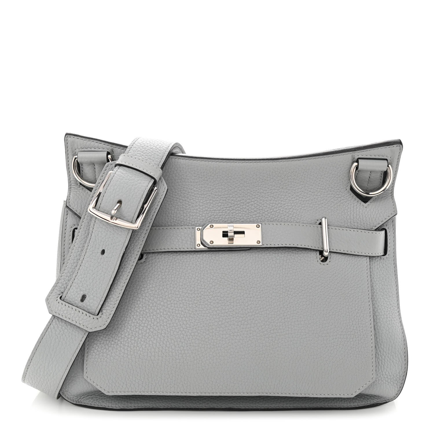 Hermes Taurillon Clemence Jypsiere 31 Gris Mouette 1 of 10