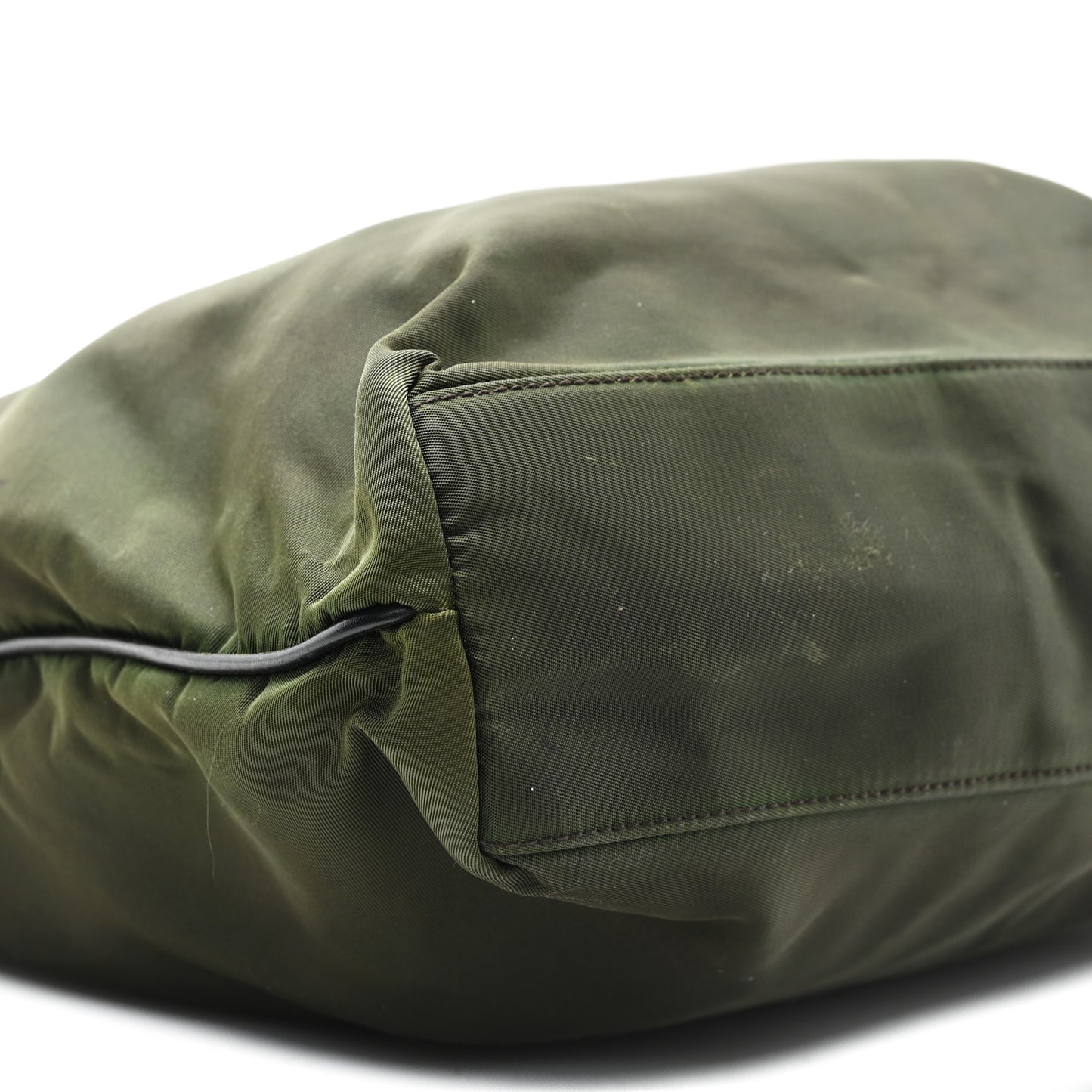 Tessuto Nylon Shopping Tote Green