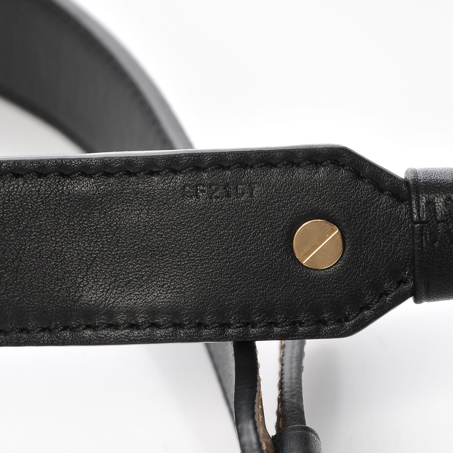 Louis Vuitton Reverse Monogram Bandouliere Shoulder Strap XL Black 6 of 7