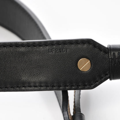 Louis Vuitton Reverse Monogram Bandouliere Shoulder Strap XL Black 6 of 7