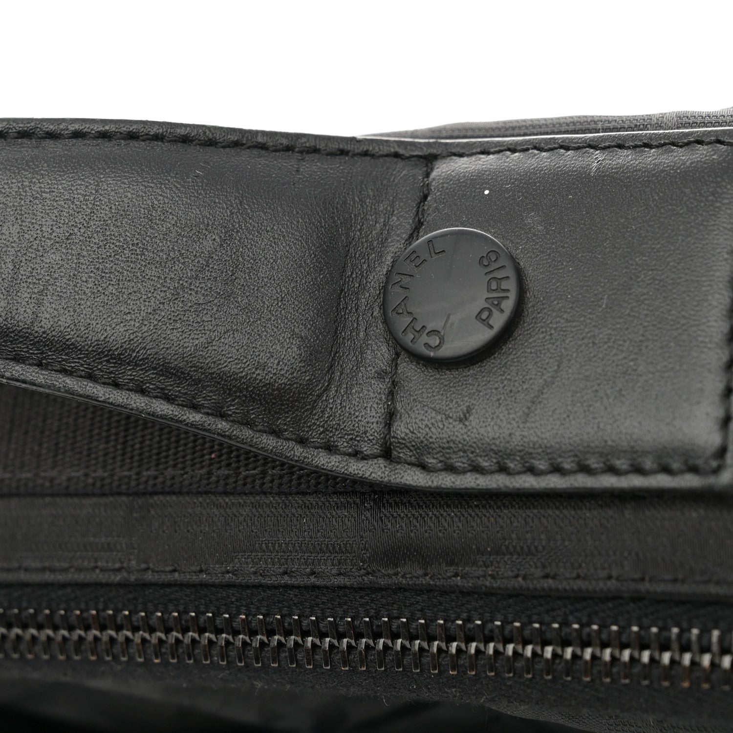 Chanel Nylon Travel Laptop Briefcase Black 19 of 22