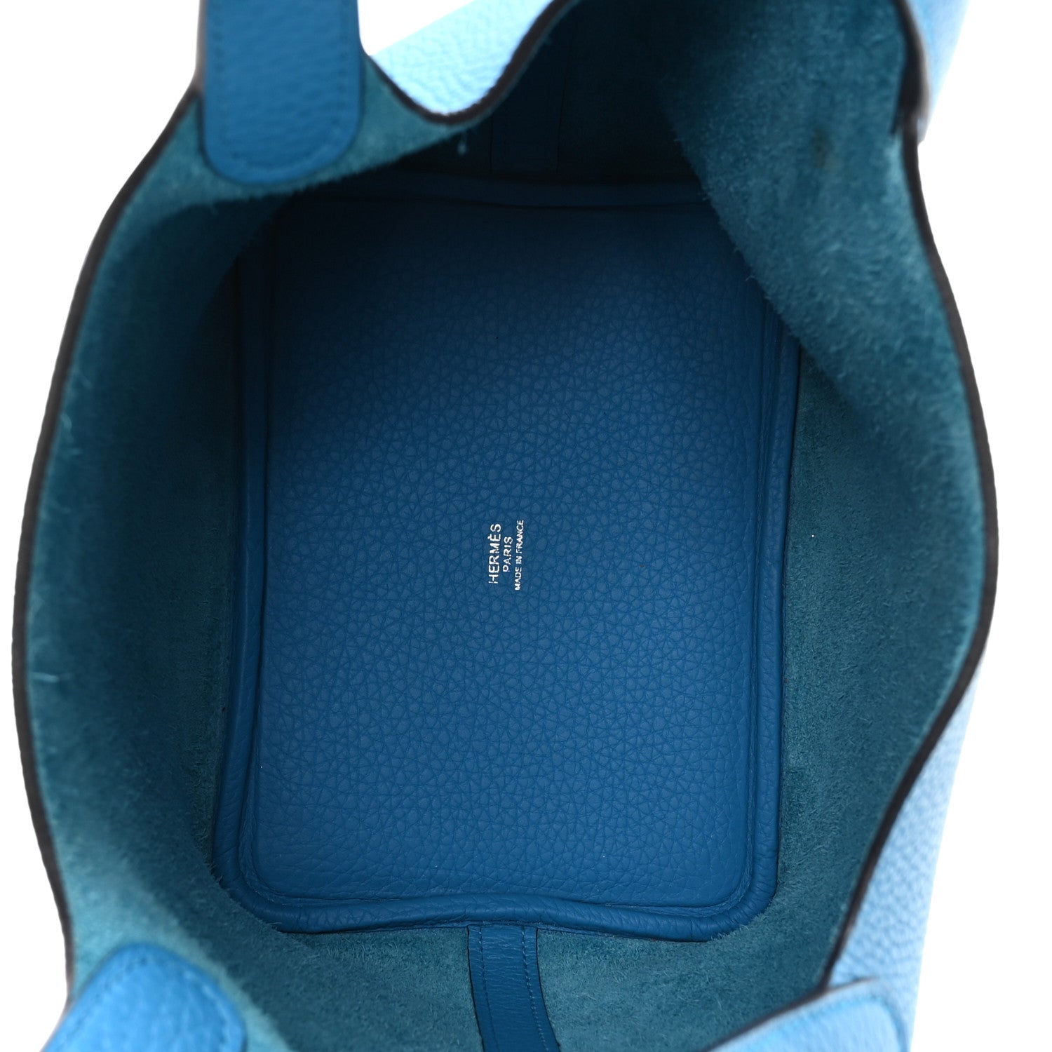 Hermes Taurillon Clemence Picotin Lock 18 PM Bleu Frida 5 of 13