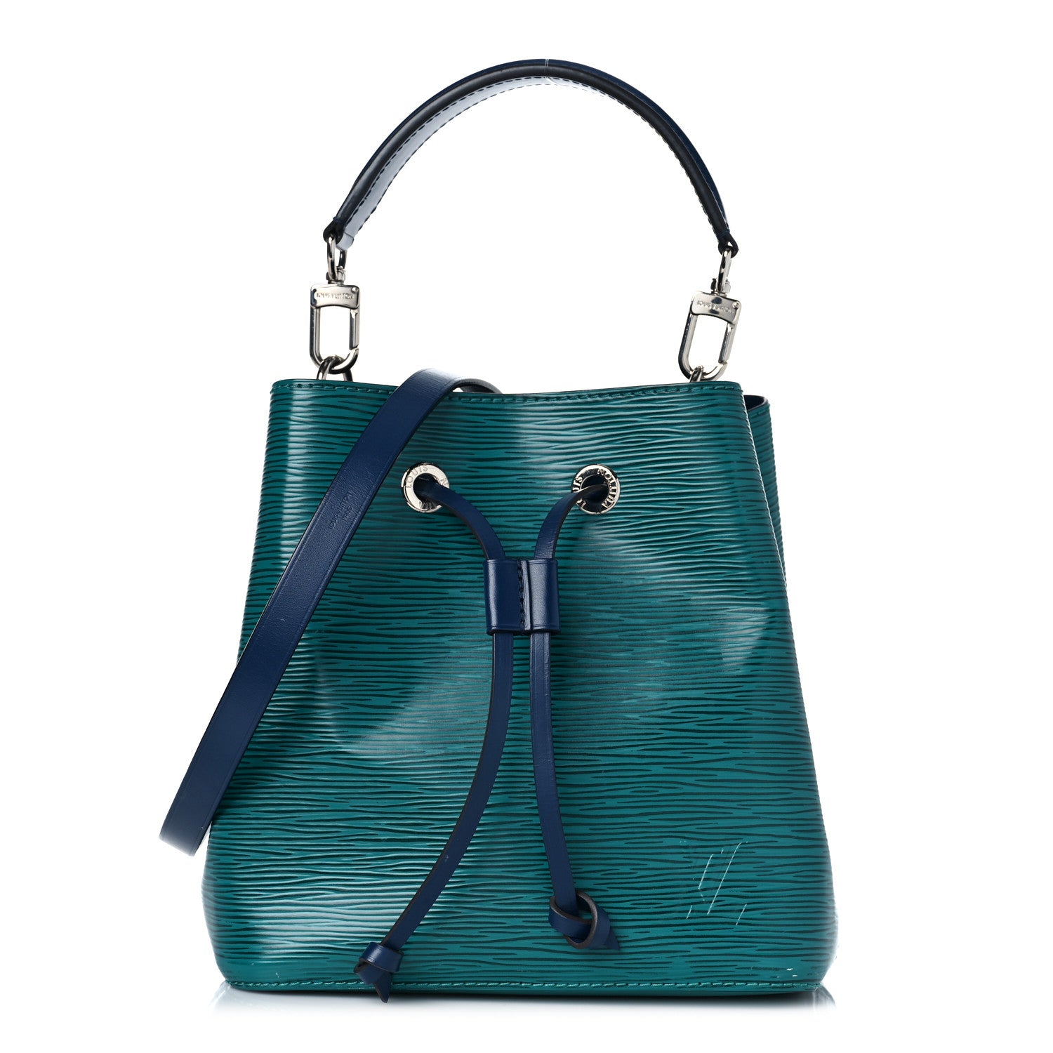 Louis Vuitton Epi Neonoe BB Emerald Indigo 1 of 10