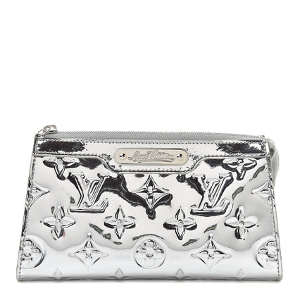 Louis Vuitton Monogram Miroir Trousse Cosmetic Bag Silver 1 of 7