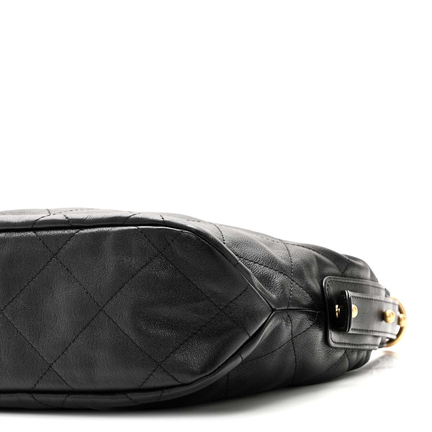 Chanel Calfskin Quilted Daily Hobo Black 10 of 10