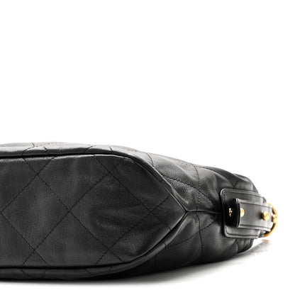 Chanel Calfskin Quilted Daily Hobo Black 10 of 10